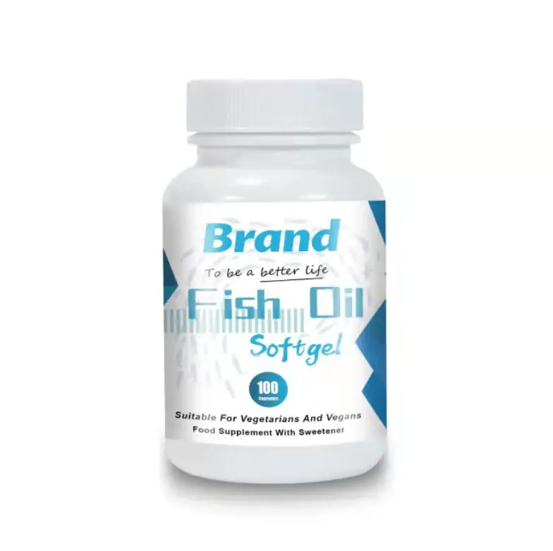 fish oil softgel supplement