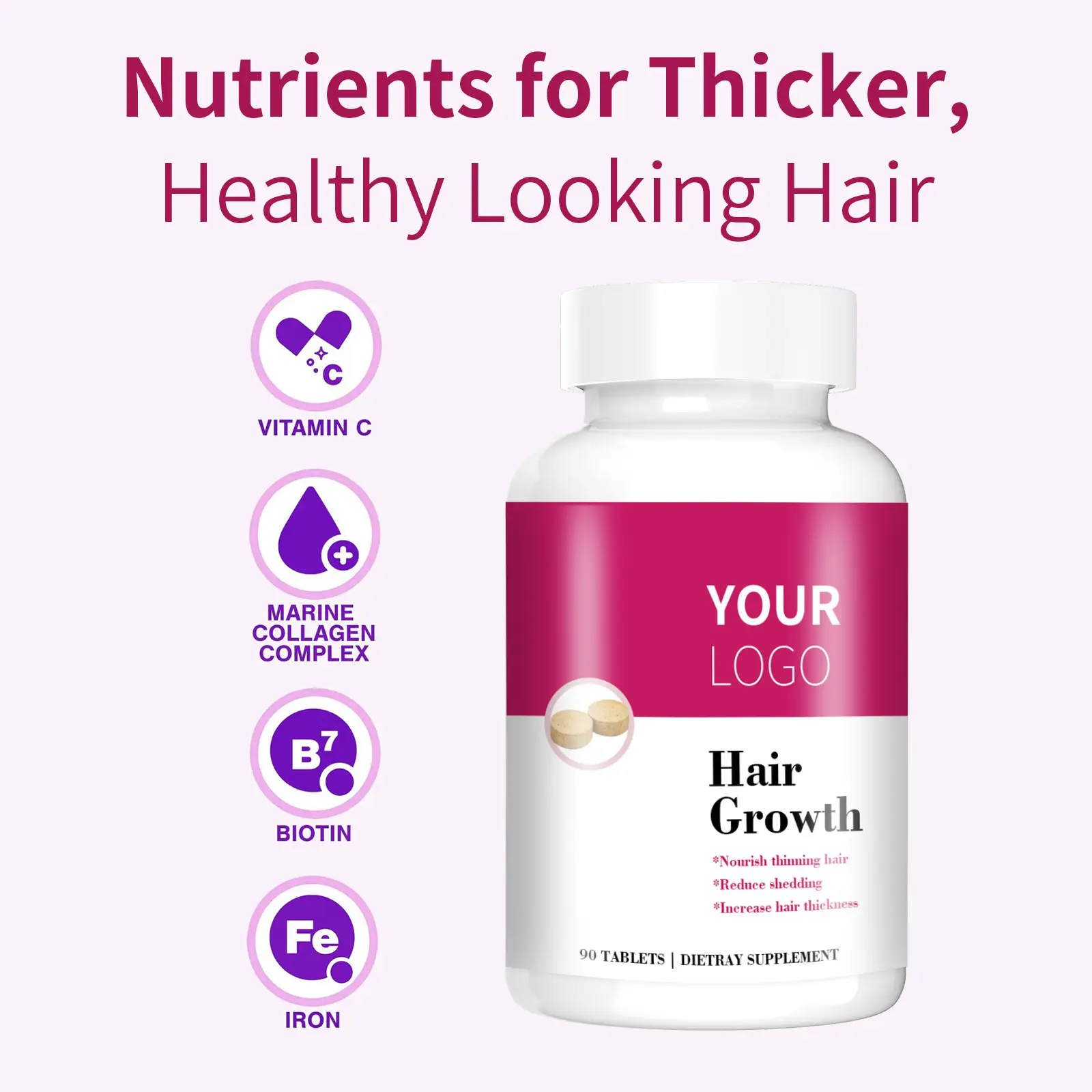 Biotin and Hair Growth Tablets